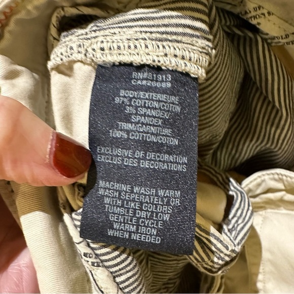 Robert Graham Mens Khaki Light Tan Flat Front Shorts Golf Casual Lounge Designer - Picture 3 of 6